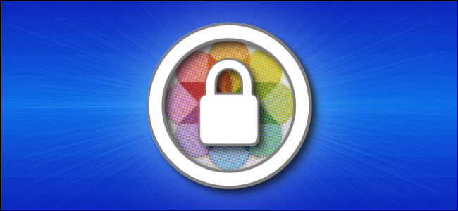 Un candado sobre el ícono de la aplicación Apple Photos.